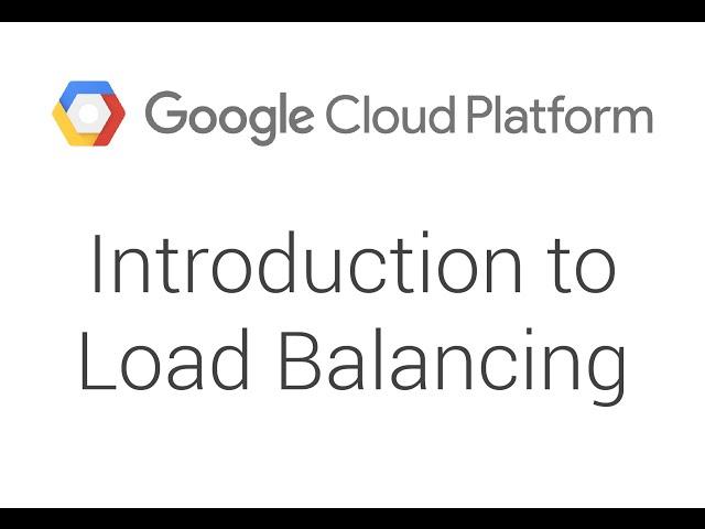 Introduction to Load Balancing