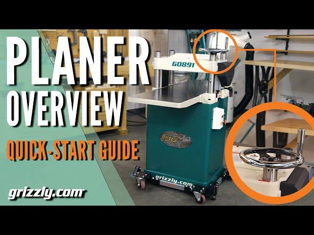 How To Choose and Use Your Planer | Grizzly Industrial