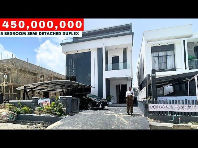 INSIDE THIS 450,000,000 MILLION NAIRA 5 BEDROOM DETACHED  DUPLEX IN LEKKI, LAGOS NIGERIA