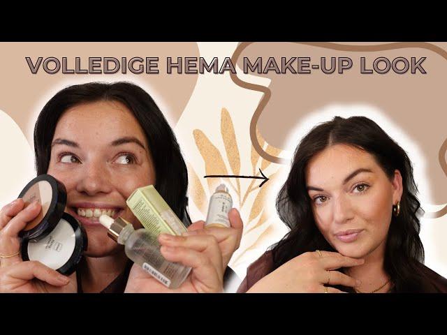 VOLLEDIGE LOOK MET HEMA MAKE-UP!! IK BEN VERBAASD!