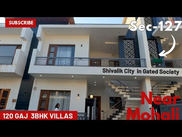 120Gaj De Sohne Villas in Gated Society at Sec-127 Shivalik City Near Mohali