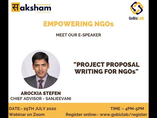 Project Proposal Writing For NGOs