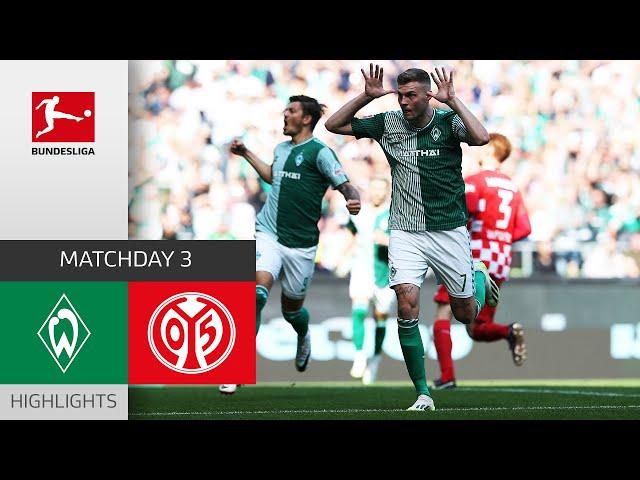 SV Werder Bremen - 1. FSV Mainz 05 4-0 | Highlights | Matchday 3 – Bundesliga 2023/24