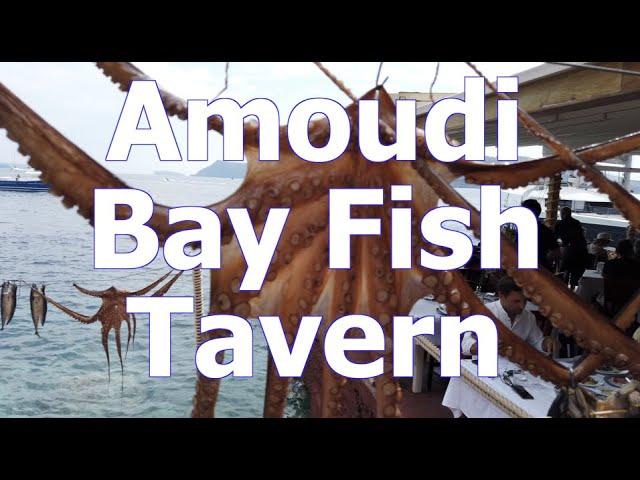 Amoudi Fish Tavern in Amoudi Bay - SantoriniDave.com