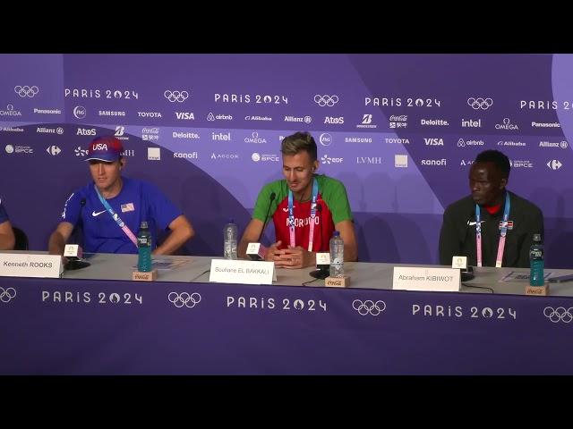 KENNETH ROOKS BREAKS DOWN HIS KICK FOR OLYMPIC SILVER IN STEEPLECHASE, EL BAKKALI DEFENDS GOLD