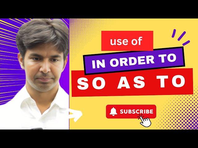 Using "In Order To" and "So As To" in English Grammar | Launchpad English