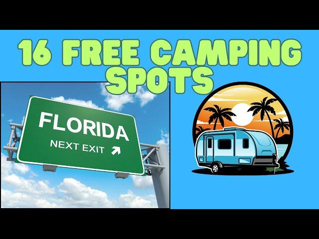 16 Free Camping Spots in Florida 