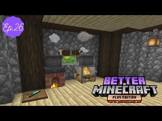 Better Minecraft PLUS Modpack~ Ep 26 Unlimited lava & a Kitchen ~ Minecraft 1.16.5 Pack