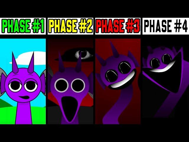 Phase 1 VS Phase 2 VS Phase 3 VS Phase 4 in Incredibox Sprunki!