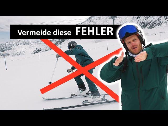 90 % aller Skifahrer machen DIESE Fehler | Skifahren lernen