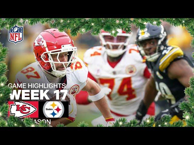 Kansas City Chiefs vs. Pittsburgh Steelers | 2024 Week 17 Game Highlights