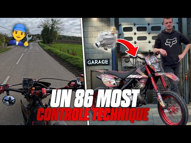 Je passe ma 50cc trafiquer au contrôle technique !! (86most ca passe ?! )