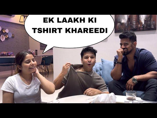 Ek lakh ki tshirt khareedi 🫣 | Mani Lehri vlogs |