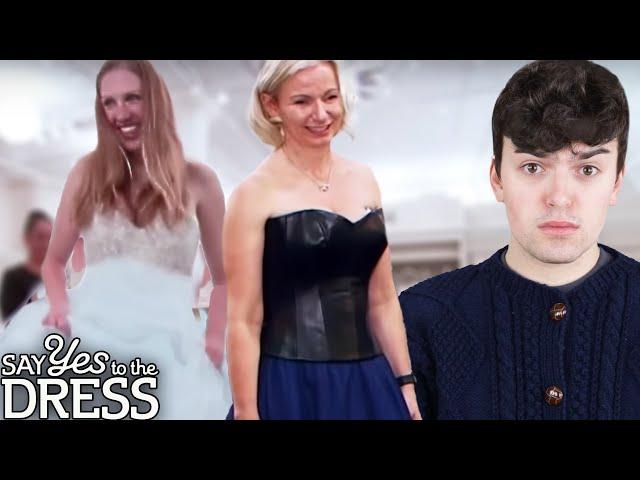 REACTING TO BLUE WEDDING DRESSES