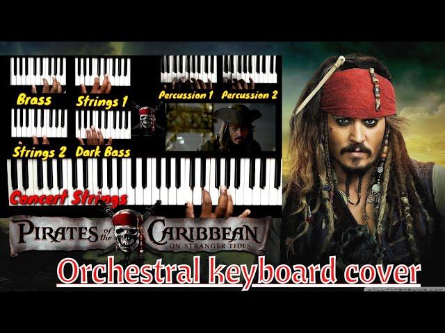 Pirates Of The Caribbean | Orchestral Keyboard Cover | Hans Zimmer | Johnny Depp | Allegro Keyz |