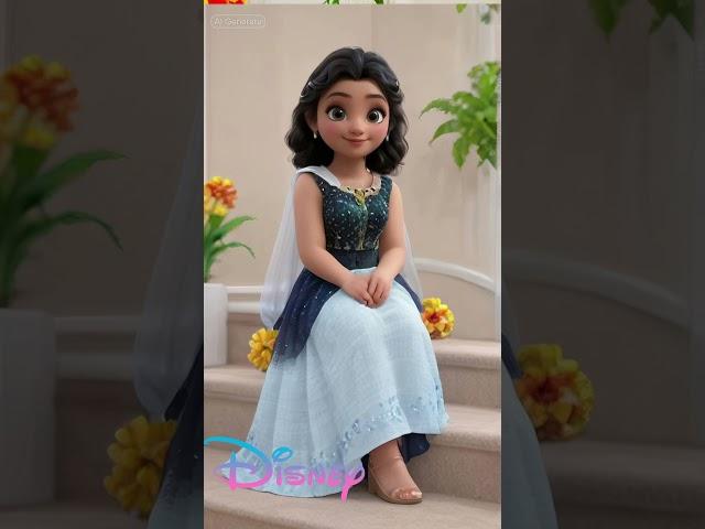 Disney AI Princess Aadya ️#aadya #disneyai #generator
