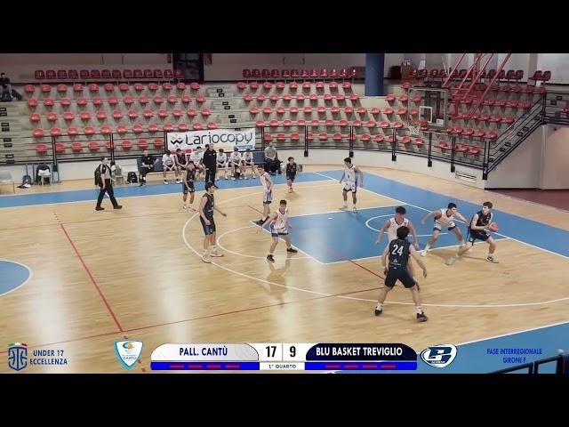 U17: Pallacanestro Cantù - Blu Basket Treviglio