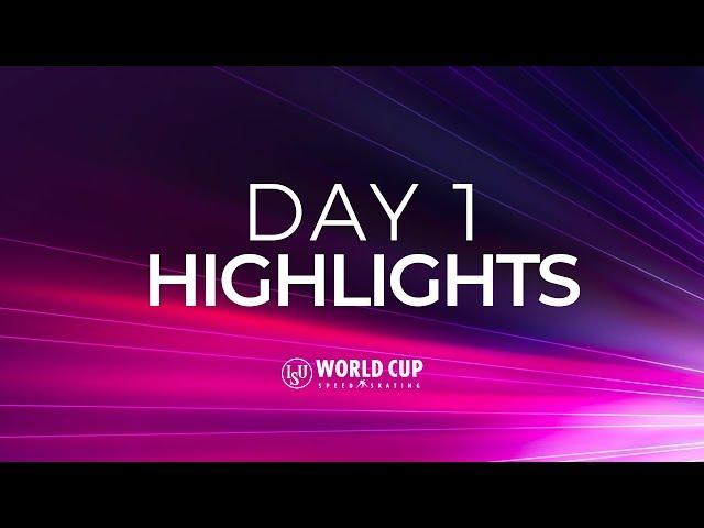 Day 1 Highlights | World Cup Minsk 2019 | #SpeedSkating