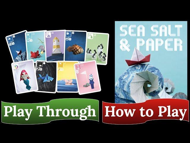 Sea Salt & Paper: How to Play & Play Through