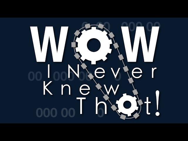 Wow, I Never Knew That!  Sizzle Reel