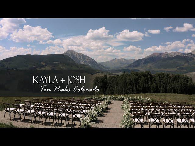 She Ditched Him at First, Now This Insane Colorado Mountain Wedding