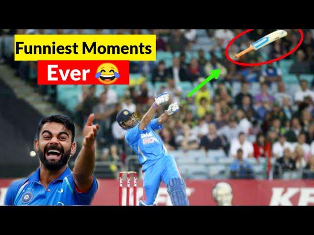 Cricket में ये सब क्या हो गया  Top 10 funny moments in cricket history | funniest cricket