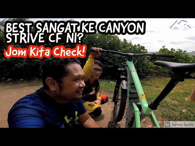 MTB BIKE CHECK : Canyon Strive CF8 2021