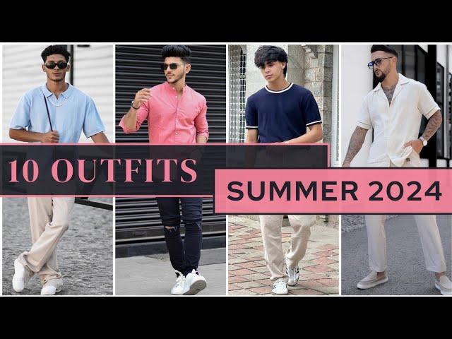 10 Latest Summer Outfit Ideas For Men 2024 | Men's Fashion