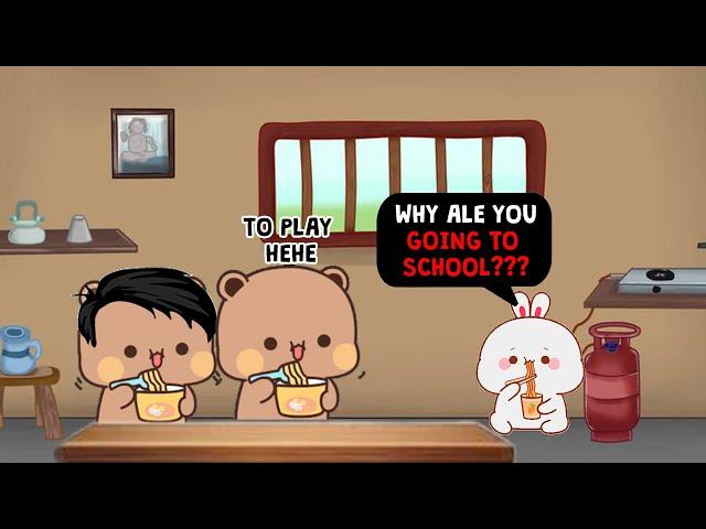 #BDL395  Minnie’s Big Question: What Is School?| Bubu Dudu Lublife| 3D Animation| peachgoma