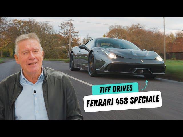 Tiff Needell Drives The Ultimate Ferrari 458 Speciale | Carhuna Carpool