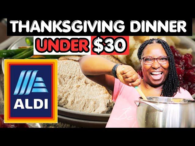 Aldi Thanksgiving Dinner "Soul Food" Style On A $30 Budget