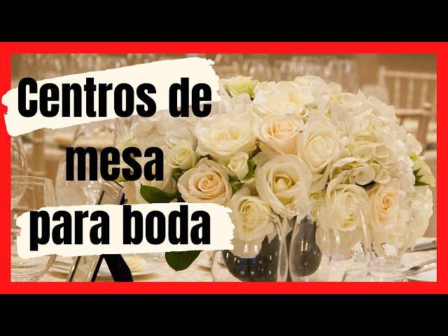 60 ideas geniales de CENTRO  de MESA para BODA 2023 ️