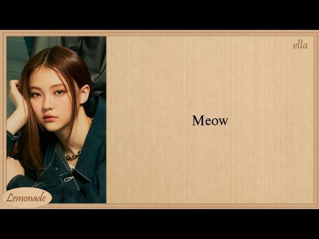 MEOVV MEOW Easy Lyrics