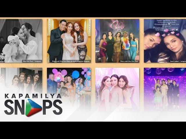 How Celebrity parents celebrated their daughter's 18th birthdays | Kapamilya Snaps