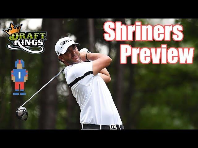 Shriners Hospital Open Preview & Picks - DraftKings