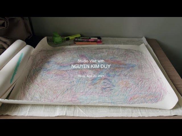 Studio Visit with Nguyễn Kim Duy - The Nguyen Art Foundation (20 Apr 2021, Hanoi, Vietnam)