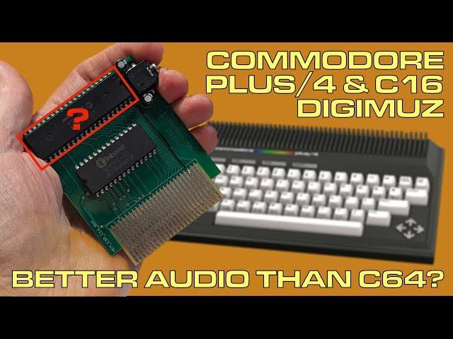 ️Hidden Gem: The Commodore Plus/4 DigiMuz with Yamaha Audio!