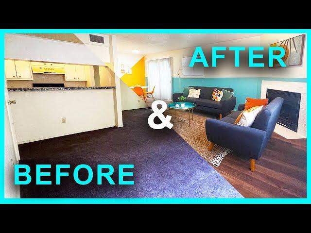 We Flipped the Nastiest Duplex into the Cutest Airbnb I Before & After Renovation