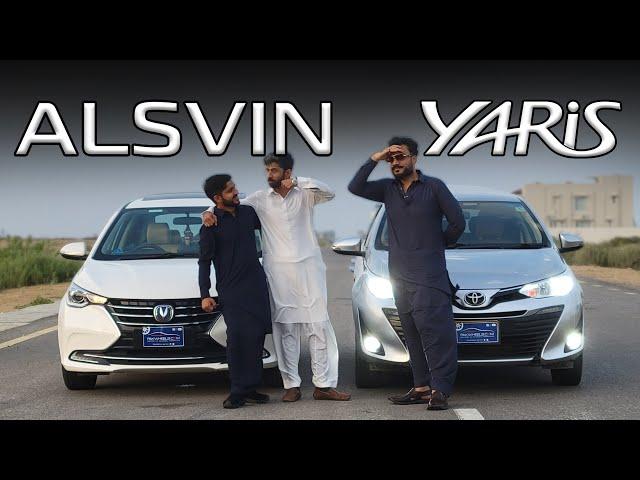 Drag Race | Yaris 1.5 vs Alsvin 1.5 | Karachi | PakWheels