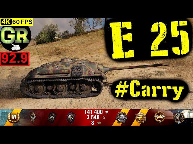 93_World of Tanks E 25 WoT Replay - 12 Kills 4.9K DMG(Patch 1.5.0)