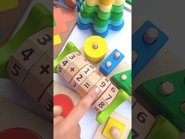 Wooden Educational Toys/Montessori Toys/Learning Toys/Brain Development Toys/Playtime For Kids