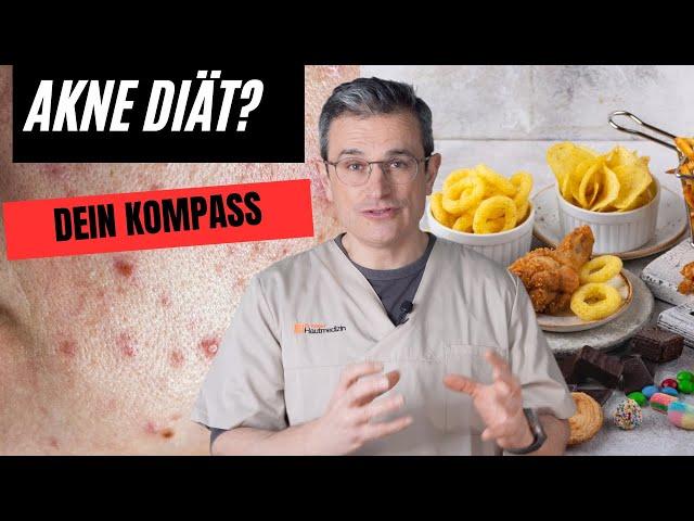 Akne und Ernährung: Die Wahrheit. Dermatologe klärt auf. Dr. Kasten Hautarzt in Mainz