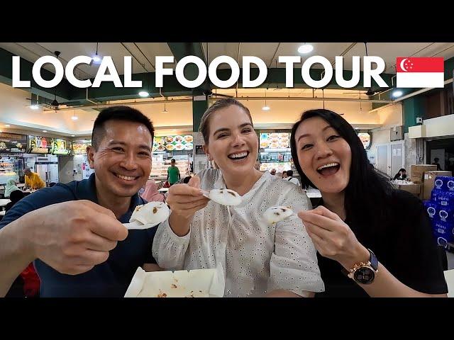 THIS IS WHERE LOCALS GO IN SINGAPORE | Foodie Tour Through Geylang Serai Market + Katong