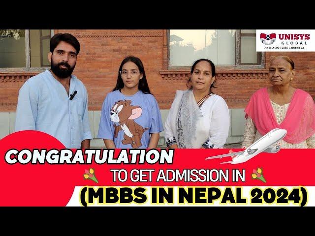  Congratulation To Get Admission in MBBS Nepal 2024 | Student Feedback I Honest Review