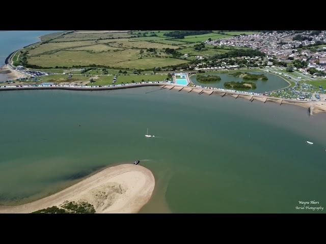 dji mini 2 drone footage of Brightlingsea