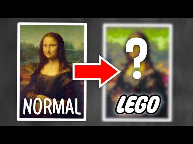 100,000 Piece LEGO Art Challenge!