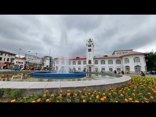 میدان شهرداری رشت و خیابان های اطرافش | walking tour in  rasht