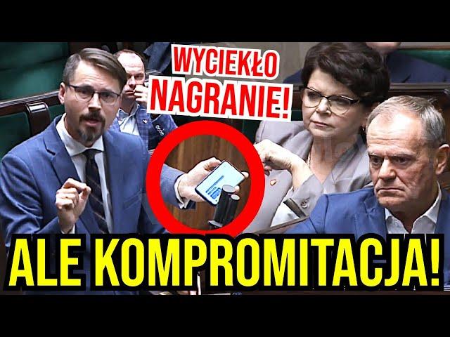 PŁACZEK UJAWNIA TAJNE NAGRANIE MINISTER LESZCZYNY! CAŁA SALA W SZOKU!