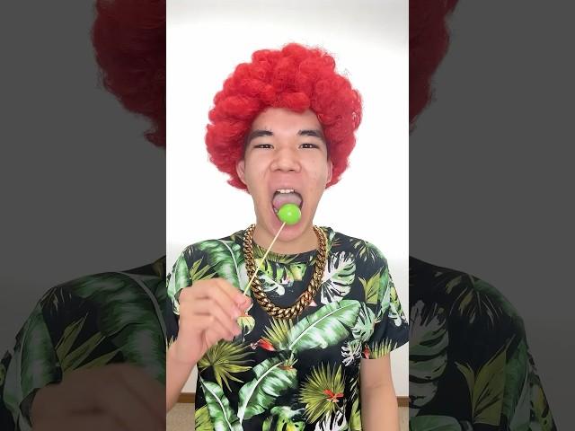  ASMR AMERICA'S CANDY ORIGINAL DUBBLE BUBBLE GUM (3 FRUIT FLAVORS) AND EATING...V9