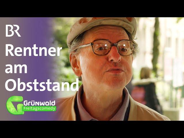 Rentner am Obststand | Grünwald Freitagscomedy